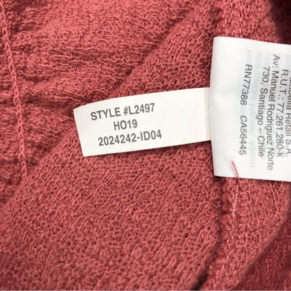 MADEWELL Knit Top Women XXS Smocked Oversize Coquette Boho Romantic Acubi Y2K - Picture 12 of 13